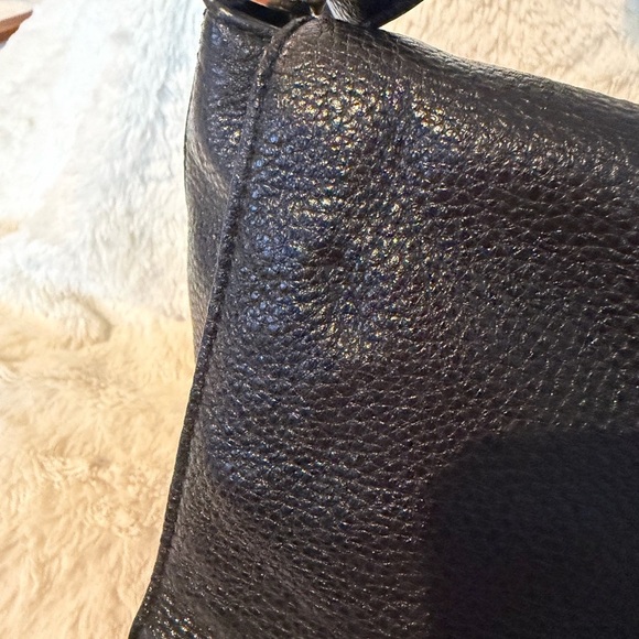 Kate Spade Black Pebbled Leather Shoulder/Crossbody Bag 8x13 - Picture 15 of 15